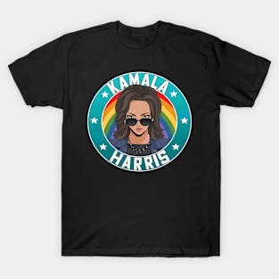 Kamala Harris for President 2024 LGBTQ Gay Lesbian T-Shirt